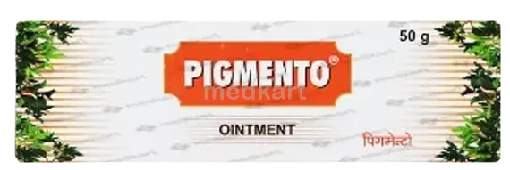 pigmento ointment 50 gm